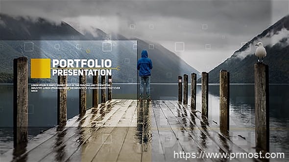 3917-投资组合演示图片视频展示Pr模板Portfolio Presentation Pro